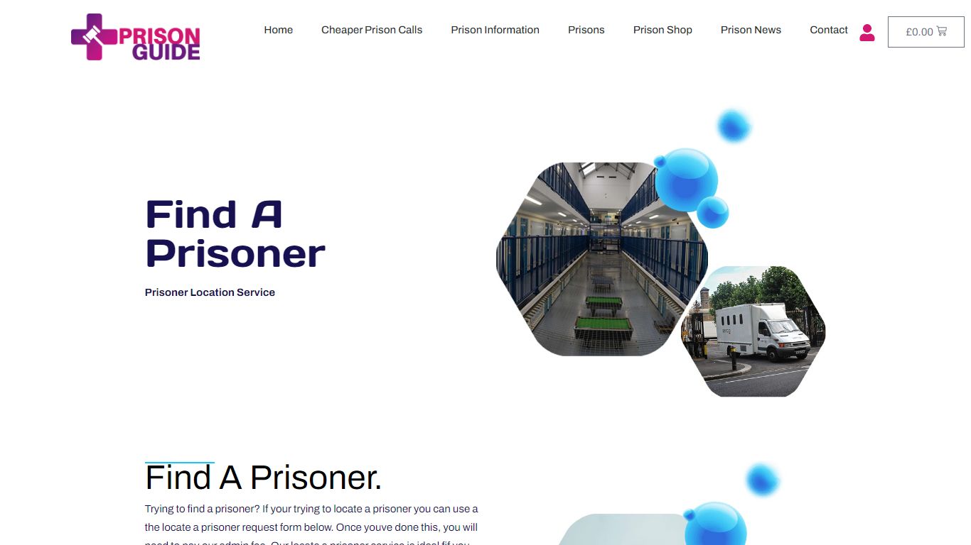 Find a Prisoner - The Prisoner Location Service - Prison Guide